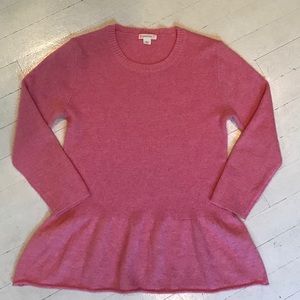 Peplum Girl's Sweater